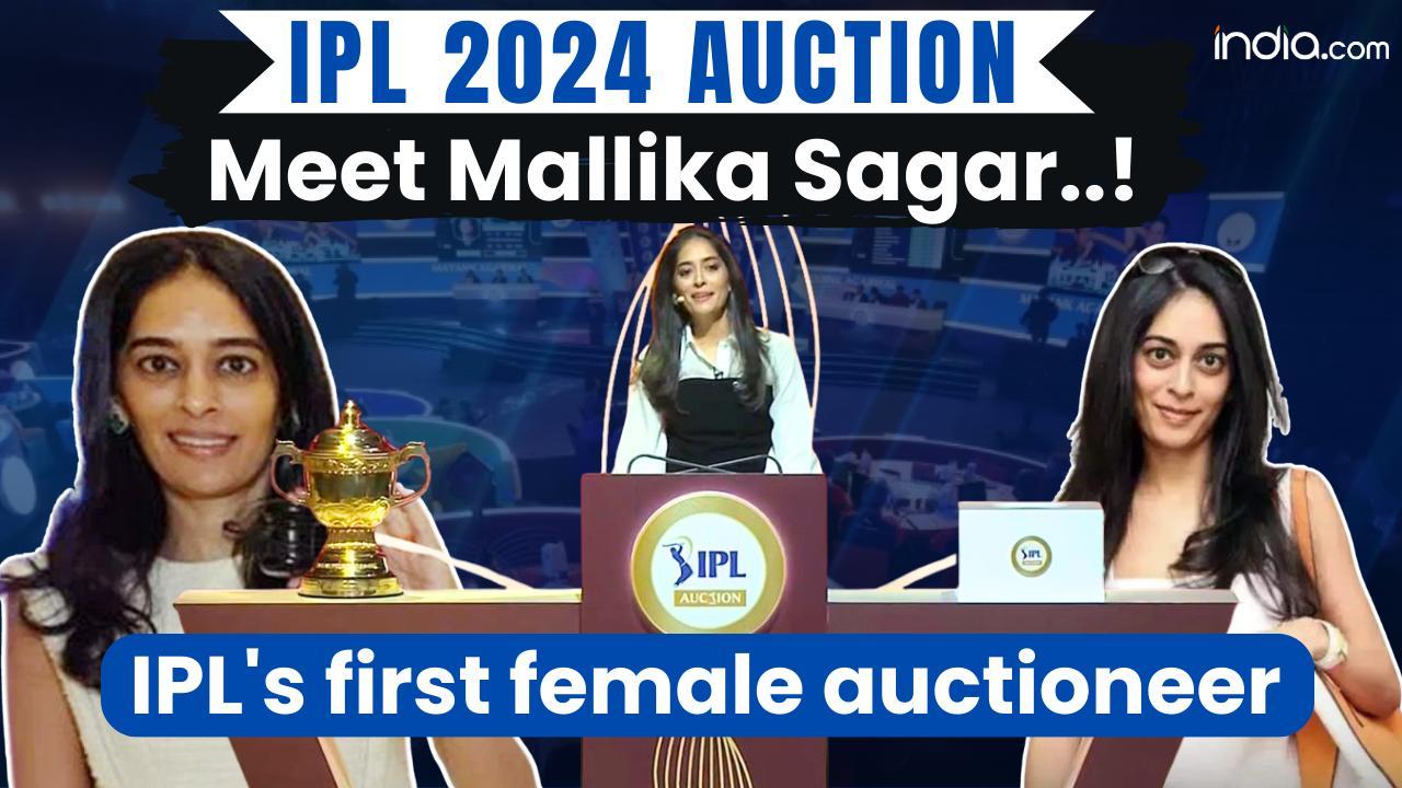 IPL 2024 Auction: Who is Mallika Sagar, the IPL s first female auctioneer?