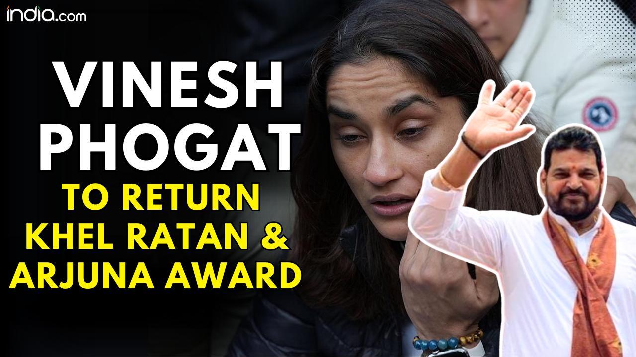 Wrestlers Vinesh Phogat to Return Khel Ratna, Arjuna Awards | WFI Suspenpend | Sakshi Malik