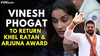 Wrestlers Vinesh Phogat to Return Khel Ratna, Arjuna Awards | WFI Suspenpend | Sakshi Malik