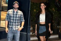 Aditya Roy CANNOT Stop Smiling as he Attends Rumoured GF Ananya Panday's Kho Gaye Hum Kahan's Screening