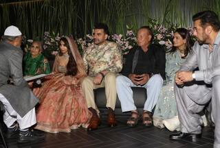 Arbaaz Shares More Inside Photos From His Nikaah With Sshura: Moulvi Reads Documents, Salman Gazes at Newlyweds