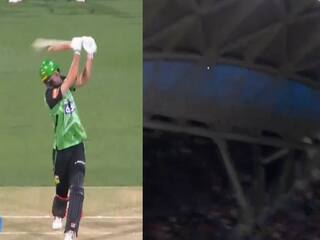 VIDEO: IPL में किसी टीम ने नहीं दिया था भाव, बीबीएल में दिखा जलवा, लगाया 108 मीटर लंबा छक्का