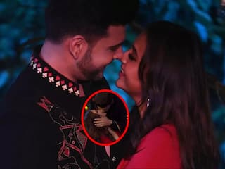 Karan Kundrra गर्लफ्रेंड तेजस्वी को देखकर लाइव टीवी पर हुए बेकाबू, कैमरे के सामने किया Liplock