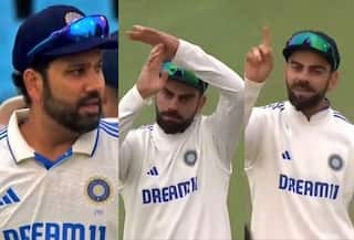 WATCH - Kohli CONVINCES Rohit to Take DRS to Dismiss Verrennye at Centurion