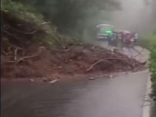 Heavy Rainfall In Tamil Nadu Causes Landslide In Coonoor, Vehicular Movement Halted