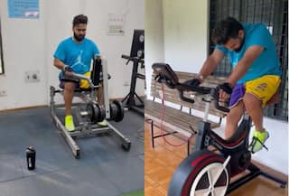 Rishabh Pant Sweats It Out In Gym Ahead Of IPL 2024 | Watch VIDEO