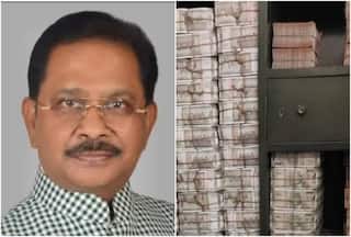 WATCH: Rs 200 Crore Cash Stashed In Congress MP's 'Strong Room' Recovered During Odisha I-T Raids
