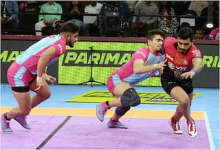 Bengaluru Bulls End Home Leg With Close Win Over Jaipur Pink Panthers