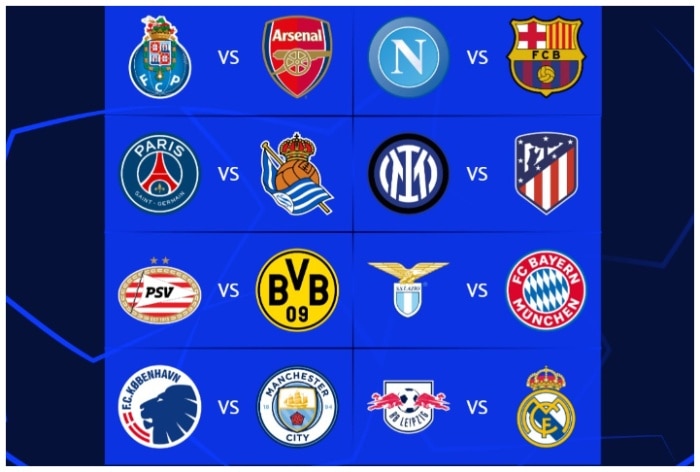 Man City draw Real Madrid in Champions League quarters, Barca face PSG