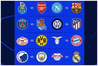 UEFA Champions League, Round Of 16: Manchester City To Face FC Copenhagen, Barcelona Drawn With Napoli