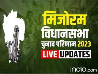 Mizoram Election Result 2023 Live: मिजोरम में ZPM सत्ता की रेस में सबसे आगे, MNF के खाते में केवल 10 सीटें