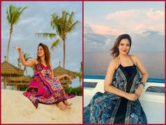 TMKOC की बबीता जी ने ग्लैमरस अदाओं से उड़ाए फैंस के होश, बीच किनारे दिए दिलकश पोज