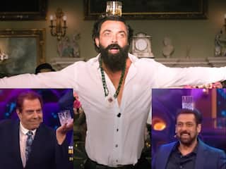 Bigg Boss 17 : सलमान खान और धर्मेंद्र ने ग्लास के साथ किया Animal का वायरल डांस, सामने आया मजेदार Video