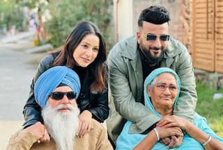 Shehnaaz Gill Beams Her Heart Out As She Poses With Her Grandparents, Fans Get Emotional