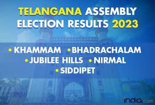 Telangana Assembly Election Results Live Updates: Results Updated In Khammam, Bhadrachalam, Jubilee Hills, Nirmal And Siddipet