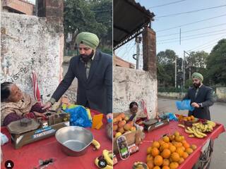 दिल जीत लिया: पंजाबी शख्स का बुजुर्ग महिला के लिए नेक काम, वायरल हुआ वीडियो