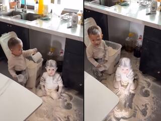 Baby Viral Video: बच्चों की शरारत देख मां की छूट गई हंसी, वीडियो देखकर आप भी हंस पड़ेंगे