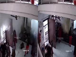 Blast Viral Video: कुकर फटने से बाल-बाल बचे 1 बच्चे समेत 4 लोग, सीसीटीवी में कैद हुई घटना