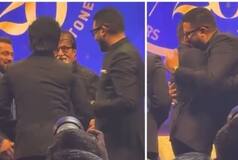 Salman Khan Bonds With Abhishek Bachchan, Gives Warm Hug to Big B at Anand Pandit's 60th Birthday Party