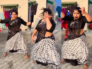 Woman Dance Video: म्यूजिक बजा तो खुद को रोक नहीं पाई महिला, छत पर ही कर दिखाया हाहाकारी डांस | देखें वीडियो
