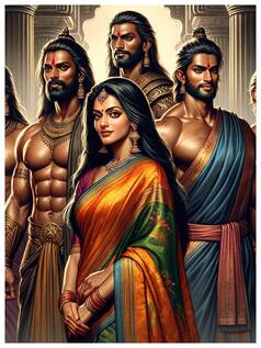 द्रौपदी के साथ रहने के नियम तोड़ने पर पांडवों को मिल सकती थी ये सजा