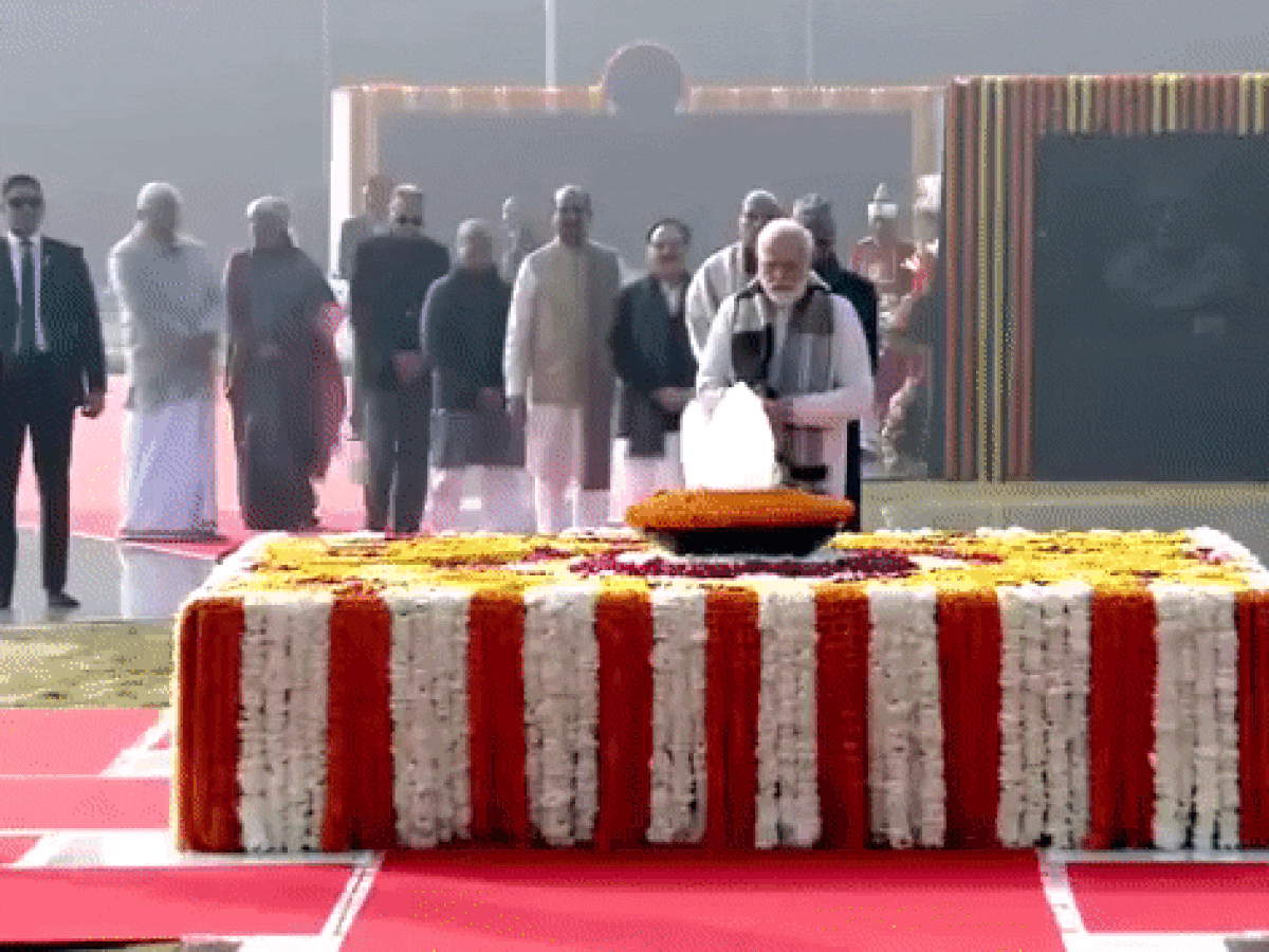 President Murmu, PM Modi Pay Tribute To Atal Bihari Vajpayee On His Birth Anniversary