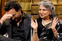 KWF 8, Ep 10: Karan Asks 'Vulgar' Question to Saif, Mom Sharmila Reveals About 'Airhostess'