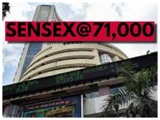 Sensex@71,000: ऑलटाइम हाई पर पहुंचा सेंसेक्स, निफ्टी ने बनाया नया रिकॉर्ड