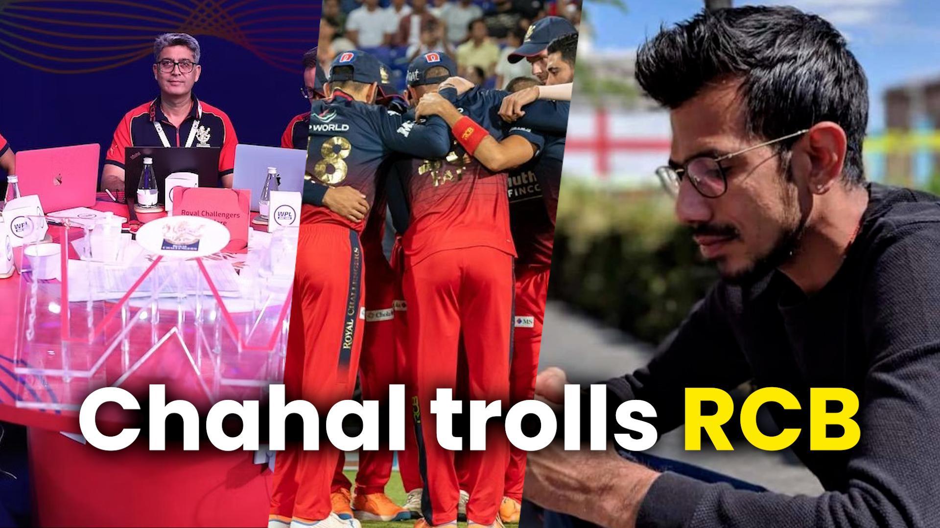 Yuzvendra Chahal trolls Royal Challengers Bangalore's bowling attack for IPL 2024