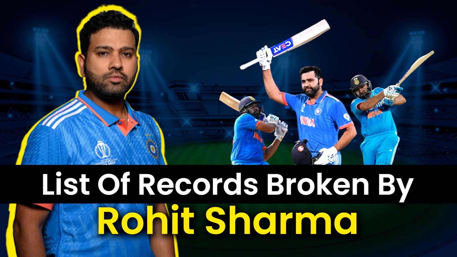India vs Afghanistan 3rd T20I Match: List of records broken by Rohit Sharma