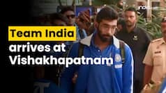 IND vs ENG: Team India receives heartwarming welcome from fans upon touchdown in Vizag for 2nd Test
