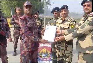 BSF Exchanges Sweets With Border Guard Bangladesh At Int'l Border On Republic Day