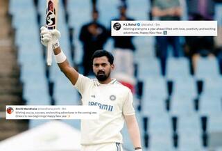 How KL Rahul And Other Cricketers Wished Happy New Year 2024 to Fans!