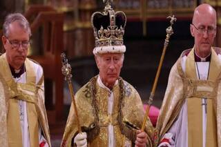 King Charles III Of The United Kingdom Conveys 