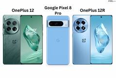 OnePlus 12 vs OnePlus 12R vs Google Pixel 8 Pro: Which is Most Powerful Performer?