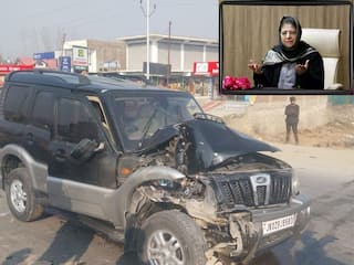 Mehbooba Mufti's Car Meets With Accident In Anantnag, J&K; Check Details