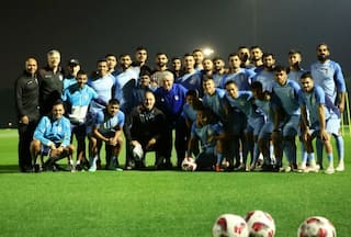 AFC Asian Cup: India Football Team Get Surprise Bora Milutinovic Visit During Training Session