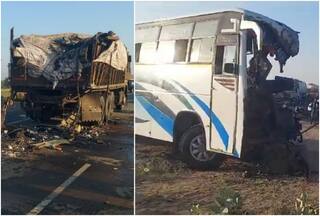 Video: 2 Dead, 20 School Kids Injured As Tour Bus Collides With Truck In Rajasthan's Pali