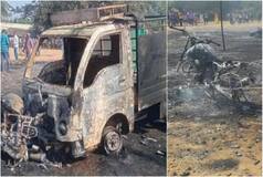 Jharkhand Fire: Dozens Bikes, 15 Firecracker Stalls Gutted In Singhbhum Market Blaze