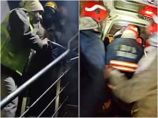 WATCH: 4 Charred To Death As Massive Fire Engulfs Residential House In Delhi's Pitampura