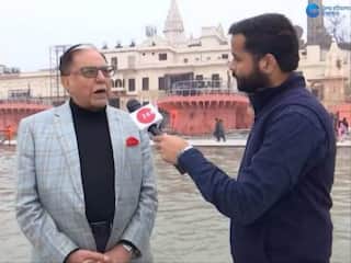 Lord Ram 'Symbol Of Righteousness And Justice', Says Dr Subhash Chandra In Ayodhya's Ram Ki Pauri- VIDEO