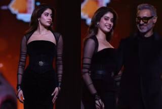 Janhvi Kapoor's Black Velvet Showstopper Gown is Our Perfect Dose of Glam For The Day- See PICS