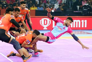 Arjun Deshwal's Super 10 Powers Jaipur Pink Panthers To 41-31 Win Over U Mumba