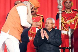 Bihar Cabinet Portfolio Allocation: CM Nitish Kumar Keeps Home, Deputy Samrat Gets Finance, Health & Sports