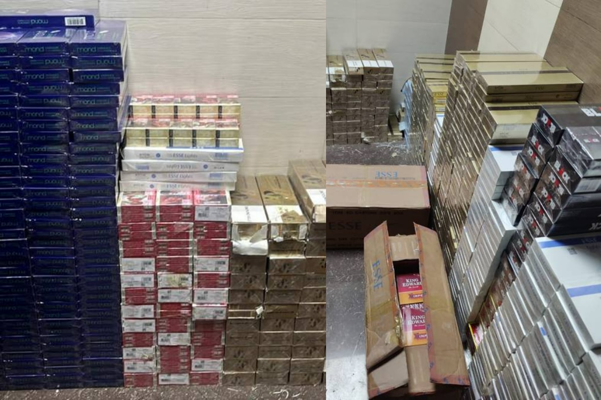 delhi airport cigarette Delhi Customs Seizes Massive Illegally Imported Cigarettes Valued At Rs 2  Crore