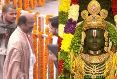 Rajinikanth Gets Grand Welcome at Shri Ram Janmabhoomi Temple For 'Pran Pratishtha' Ceremony