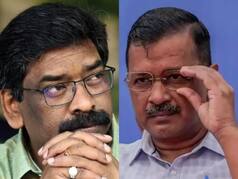 दिल्ली से 'भागने' में अरविंद केजरीवाल ने की हेमंत सोरेन की मदद, बीजेपी का बड़ा दावा
