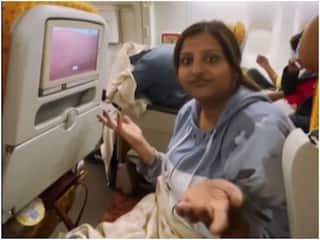 Viral Video: 4 लाख में खरीदी फ्लाइट टिकट, फिर भी एयरलाइंस ने टूटी सीट पर बैठाया | देखें वीडियो