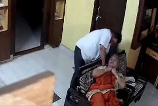 Disturbing Video: Thief Caught on Camera Trying to Kill Elderly Woman For Gold Chain