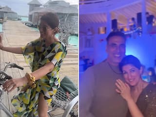 Akshay Kumar's Sinister Laugh Breaks Out When Twinkle Khanna Almost Collides With A Pole In Maldives, Netizens Say, 'This Is Really Funny'